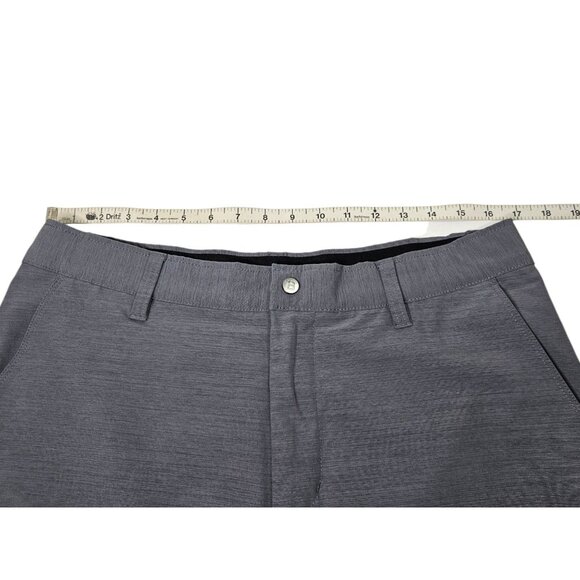 BYLT Premium Basics Kinetic Shorts Men’s Large 9.5" Slate Gray Performance Chino - Picture 11 of 14
